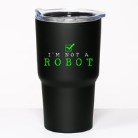 IM Not A Robot Funny Computer Nerd Geek Ai Gift Tumbler