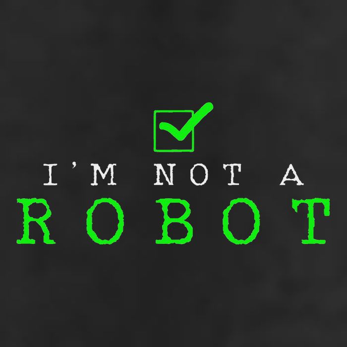 IM Not A Robot Funny Computer Nerd Geek Ai Gift Trucker Hat