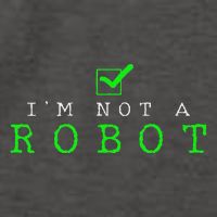 IM Not A Robot Funny Computer Nerd Geek Ai Gift Vector Backpack