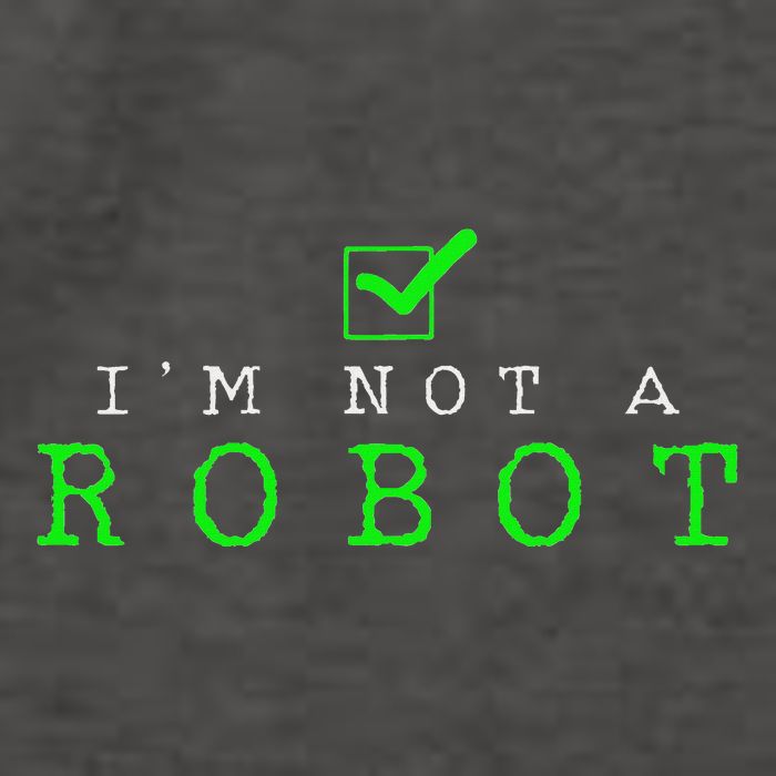 IM Not A Robot Funny Computer Nerd Geek Ai Gift Vector Backpack