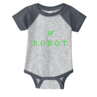 IM Not A Robot Funny Computer Nerd Geek Ai Gift Infant Baby Jersey Bodysuit