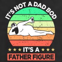 Its Not A Dad Bod Its A Father Figure Funny Beer Sexy 7 Panel Mesh Trucker Snapback Hat