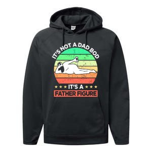 Its Not A Dad Bod Its A Father Figure Funny Beer Sexy Performance Fleece Hoodie