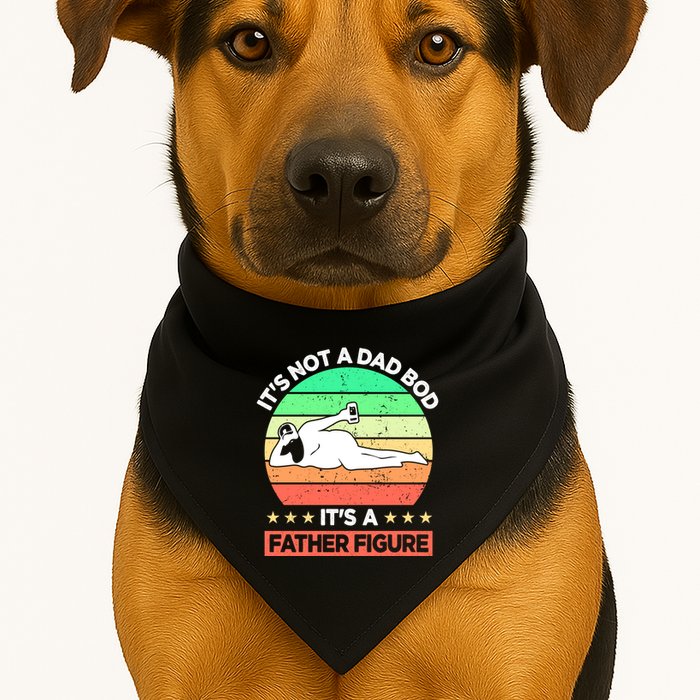 Its Not A Dad Bod Its A Father Figure Funny Beer Sexy USA-Made Doggie Bandana