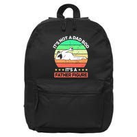 Its Not A Dad Bod Its A Father Figure Funny Beer Sexy 16 in Basic Backpack