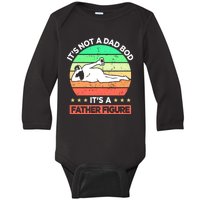 Its Not A Dad Bod Its A Father Figure Funny Beer Sexy Baby Long Sleeve Bodysuit