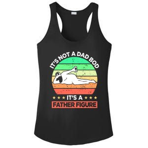 Its Not A Dad Bod Its A Father Figure Funny Beer Sexy Ladies PosiCharge Competitor Racerback Tank