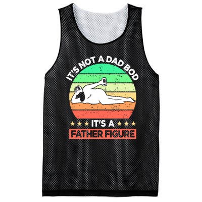 Its Not A Dad Bod Its A Father Figure Funny Beer Sexy Mesh Reversible Basketball Jersey Tank