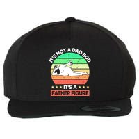 Its Not A Dad Bod Its A Father Figure Funny Beer Sexy Wool Snapback Cap
