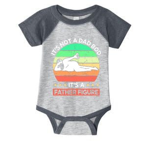 Its Not A Dad Bod Its A Father Figure Funny Beer Sexy Infant Baby Jersey Bodysuit