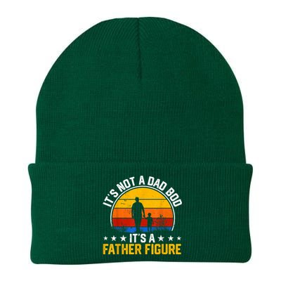 Its Not A Dad Bod Its A Father Figure Happy Fathers Day Gift Knit Cap Winter Beanie