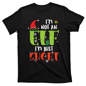 Im Not An Elf Just Short Funny Christmas Xmas T-Shirt