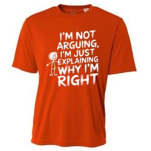 IM Not Arguing IM Just Explaining Great Gift Cooling Performance Crew T-Shirt