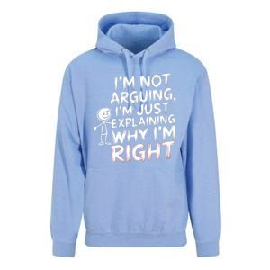 IM Not Arguing IM Just Explaining Great Gift Unisex Surf Hoodie