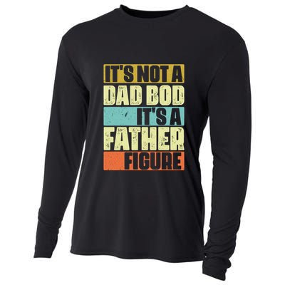 ItS Not A Dad Bod ItS A Father Figure Cooling Performance Long Sleeve Crew