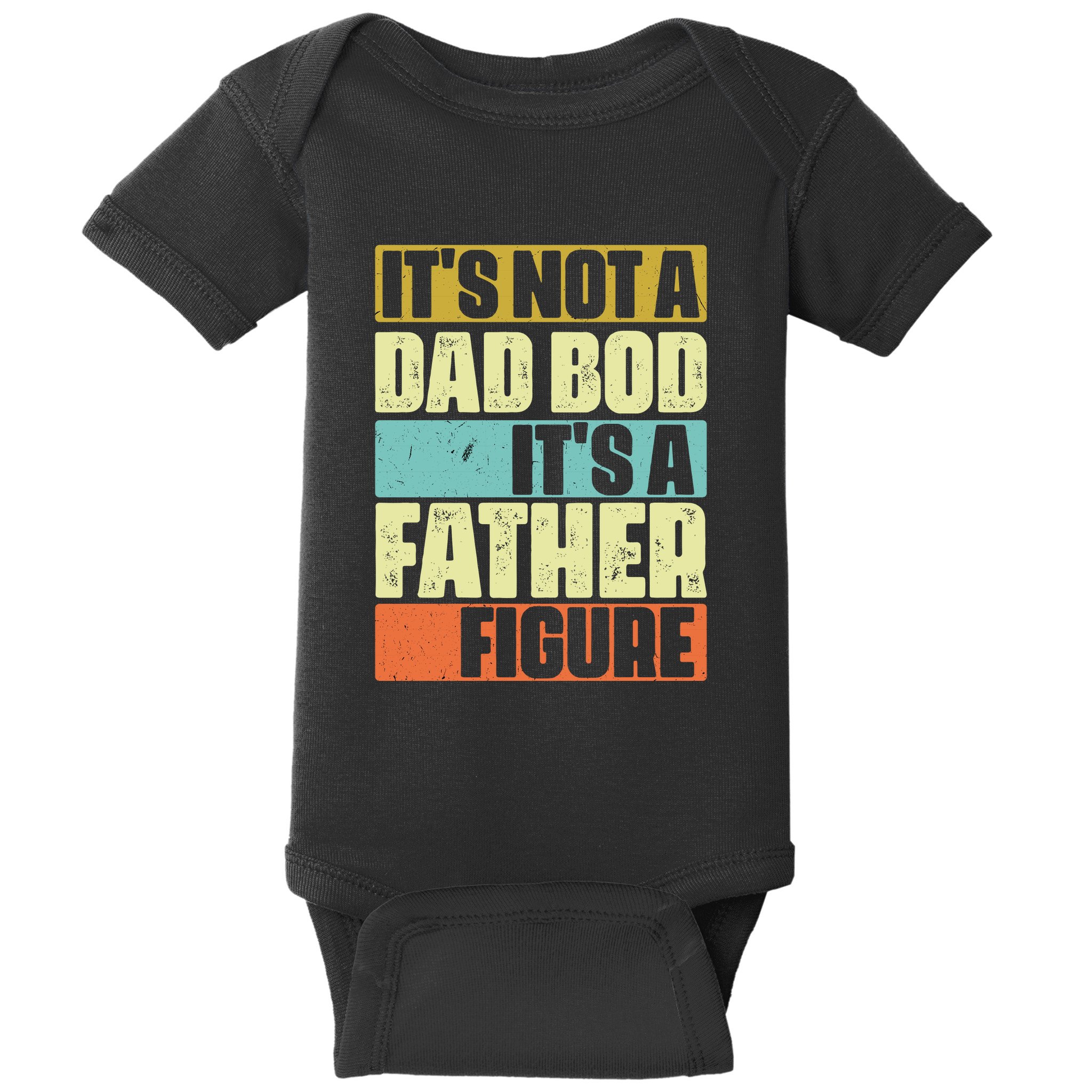 ItS Not A Dad Bod ItS A Father Figure Baby Bodysuit