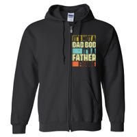 ItS Not A Dad Bod ItS A Father Figure Full Zip Hoodie