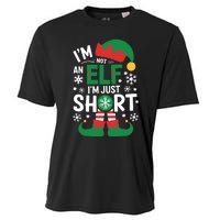 IM Not An Elf IM Just Short Merry Christmas Elf Xmas Funny Cooling Performance Crew T-Shirt