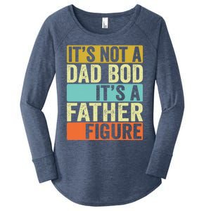 Its Not A Dad Bod Its A Father Figure Dad Bod For Dad Women's Perfect Tri Tunic Long Sleeve Shirt