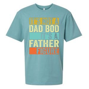 Its Not A Dad Bod Its A Father Figure Dad Bod For Dad Sueded Cloud Jersey T-Shirt