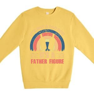 Its Not A Dad Bod Fathers Day T Premium Crewneck Sweatshirt