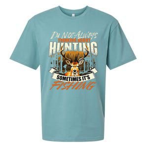 IM Not Always Thinking About Hunting Wildlife Deer Lover Sueded Cloud Jersey T-Shirt