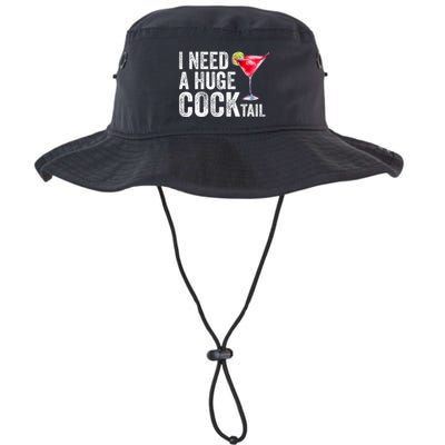 I Need a Huge COCKtail Funny  Bucket Hat