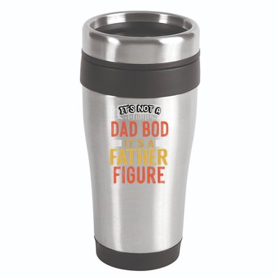 Its Not A Dad Bod Its A Father Figure 16oz Travel Tumbler