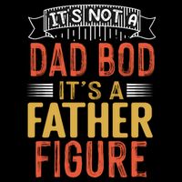 Its Not A Dad Bod Its A Father Figure Wool Snapback Cap