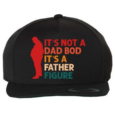 Its Not A Dad Bod Funny Father's Day Wool Snapback Cap