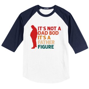 Its Not A Dad Bod Funny Father's Day Baseball Sleeve Shirt