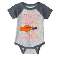I'm Not A Control Freak, I'm A Principal Infant Baby Jersey Bodysuit