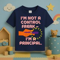 I'm Not A Control Freak, I'm A Principal Toddler T-Shirt