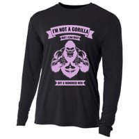 I'm Not A Gorilla But I Can Beat Off A Hundred Cooling Performance Long Sleeve Crew