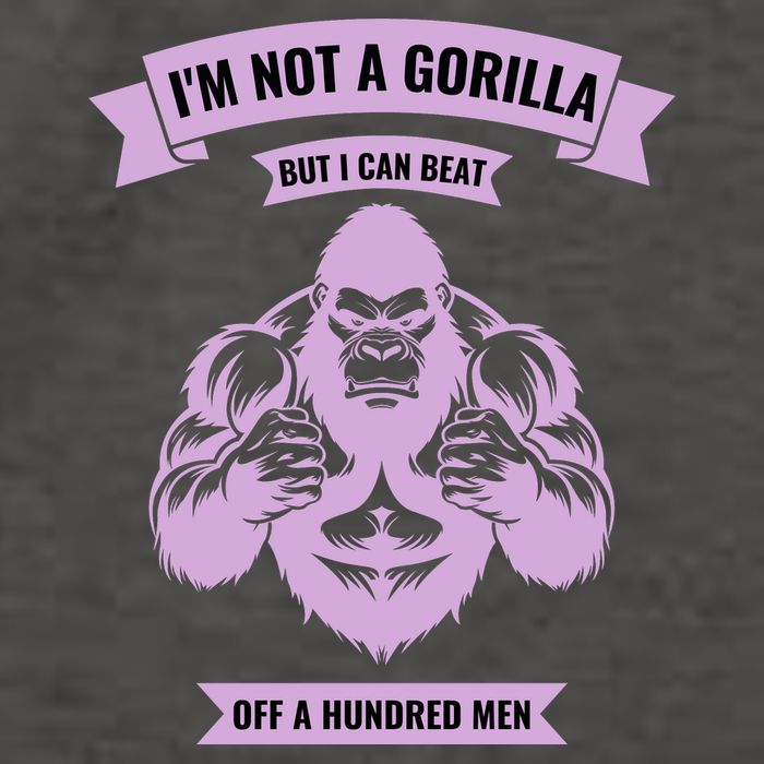 I'm Not A Gorilla But I Can Beat Off A Hundred Vector Backpack