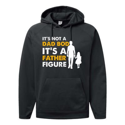 Its Not A Dad Bod T Performance Fleece Hoodie