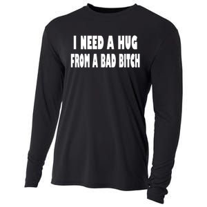 I Need A Hug From A Bad B Cooling Performance Long Sleeve Crew