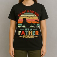 It's Not A Dad Bod It's A Father Figure Funny Vintage Sunset T-Shirt