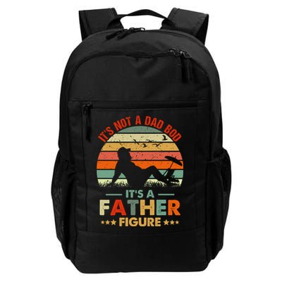 It's Not A Dad Bod It's A Father Figure Funny Vintage Sunset Backpack