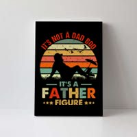 It's Not A Dad Bod It's A Father Figure Funny Vintage Sunset Canvas