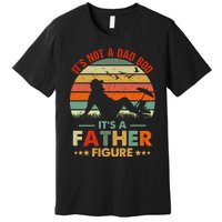 It's Not A Dad Bod It's A Father Figure Funny Vintage Sunset Premium T-Shirt