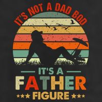 It's Not A Dad Bod It's A Father Figure Funny Vintage Sunset Hat