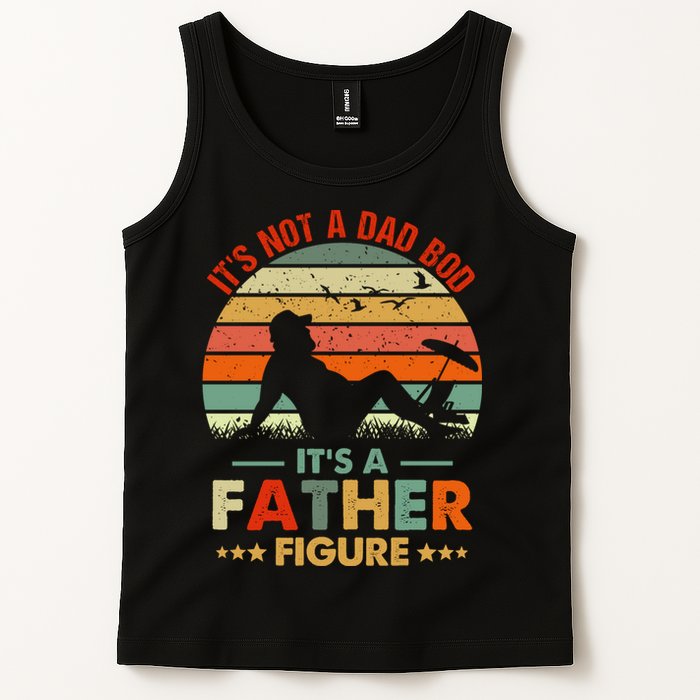 It's Not A Dad Bod It's A Father Figure Funny Vintage Sunset Tank Top