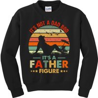 It's Not A Dad Bod It's A Father Figure Funny Vintage Sunset Kids Sweatshirt