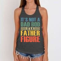 Its Not A Dad Bod Its A Father Igure Women's Knotted Racerback Tank