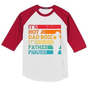 Its Not A Dad Bod Its Father Figure Kids Colorblock Raglan Jersey