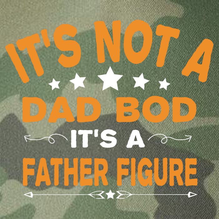 Its Not A Dad Bod Its A Father Figure Legacy Tie Dye Trucker Hat