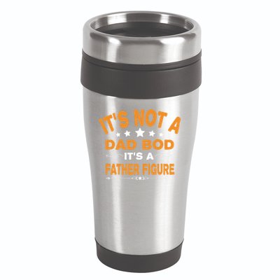 Its Not A Dad Bod Its A Father Figure 16oz Travel Tumbler