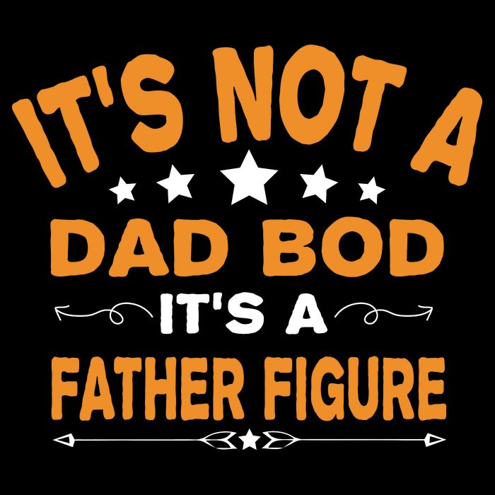 Its Not A Dad Bod Its A Father Figure Pom Pom 12in Knit Beanie