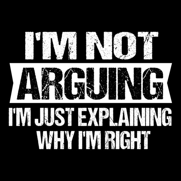 IM Not Arguing IM Just Explaining Why I Am Right Gift Flat Bill Trucker Hat
